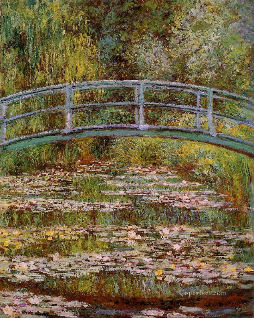 The Water Lily Pond aka Japanese Bridge Claude Monet Oil Paintings